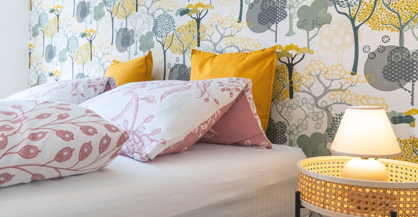 Schlafzimmer Ferienwohnung im Waldviertel Ottilie